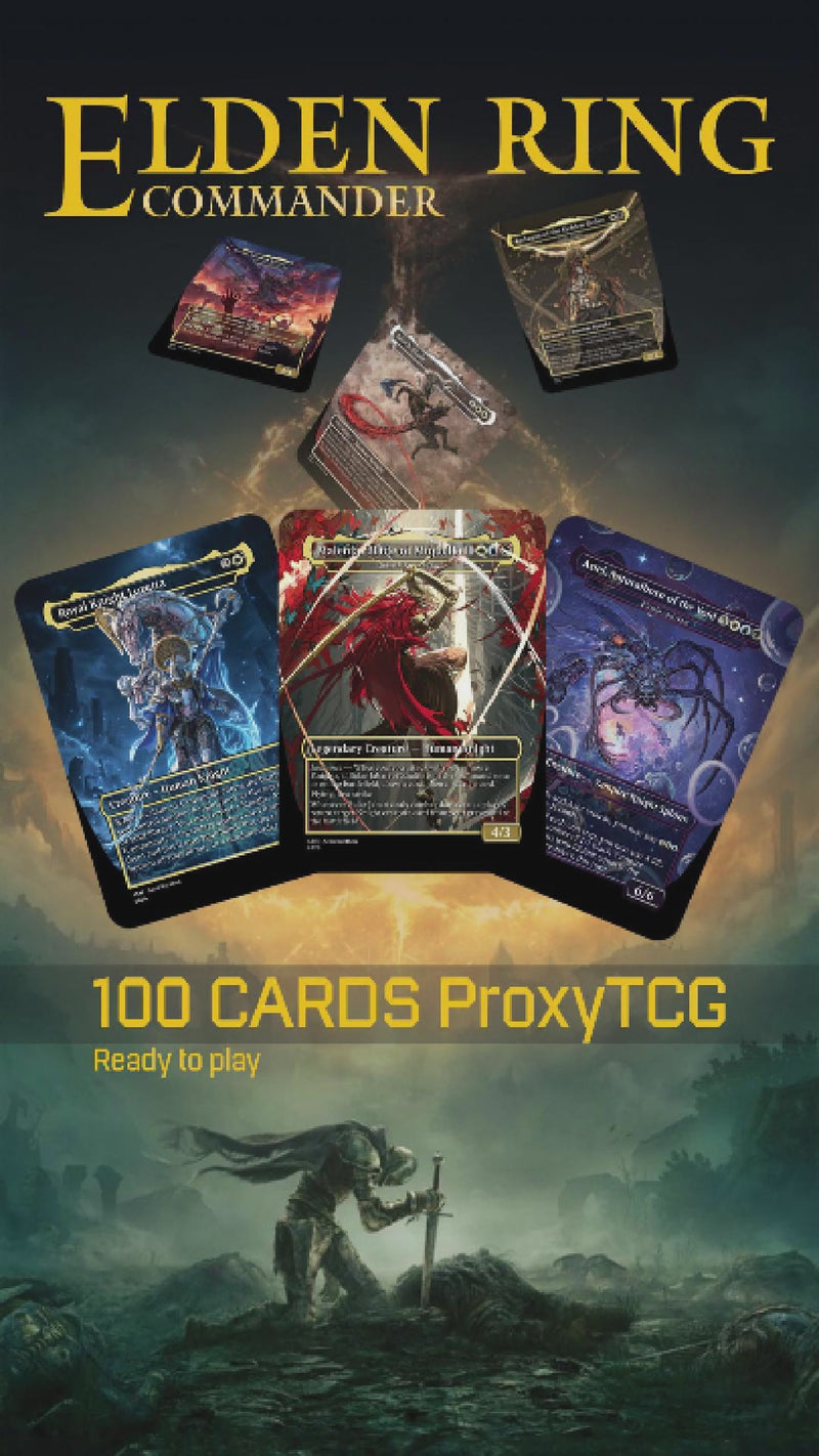 | New |Elden Ring Commander Deck – 100+ Cards | PrimeDecks