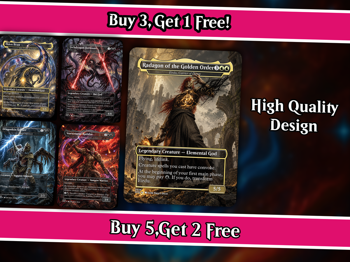 | New | Elden Ring Commander Deck V3 - 100+ Cards | PrimeDecks | LK-242 | image 2