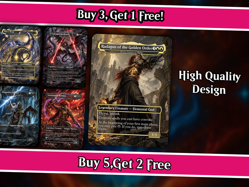 | New | Elden Ring Commander Deck V3 - 100+ Cards | PrimeDecks | LK-242 | image 2
