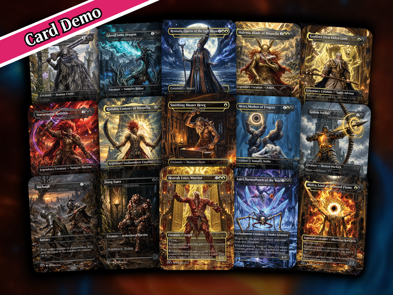| New | Elden Ring Commander Deck V3 - 100+ Cards | PrimeDecks | LK-242 | image 7