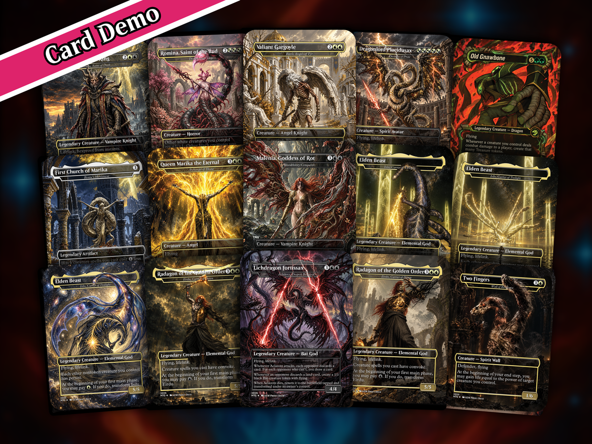 | New | Elden Ring Commander Deck V3 - 100+ Cards | PrimeDecks | LK-242 | image 8